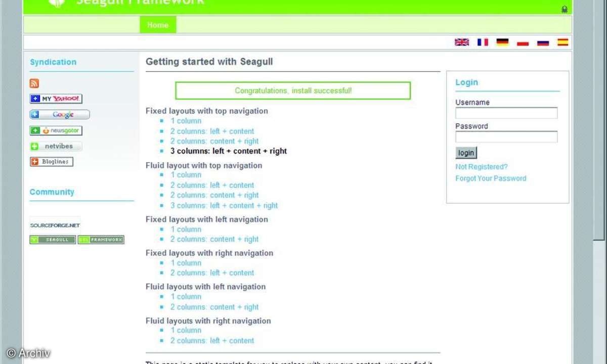 PHP-Frameworks Teil III - Seagull