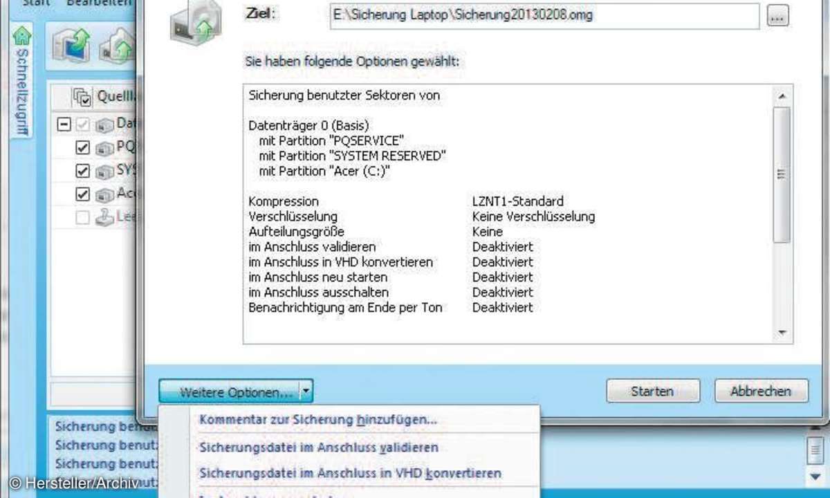 software, tools, backup