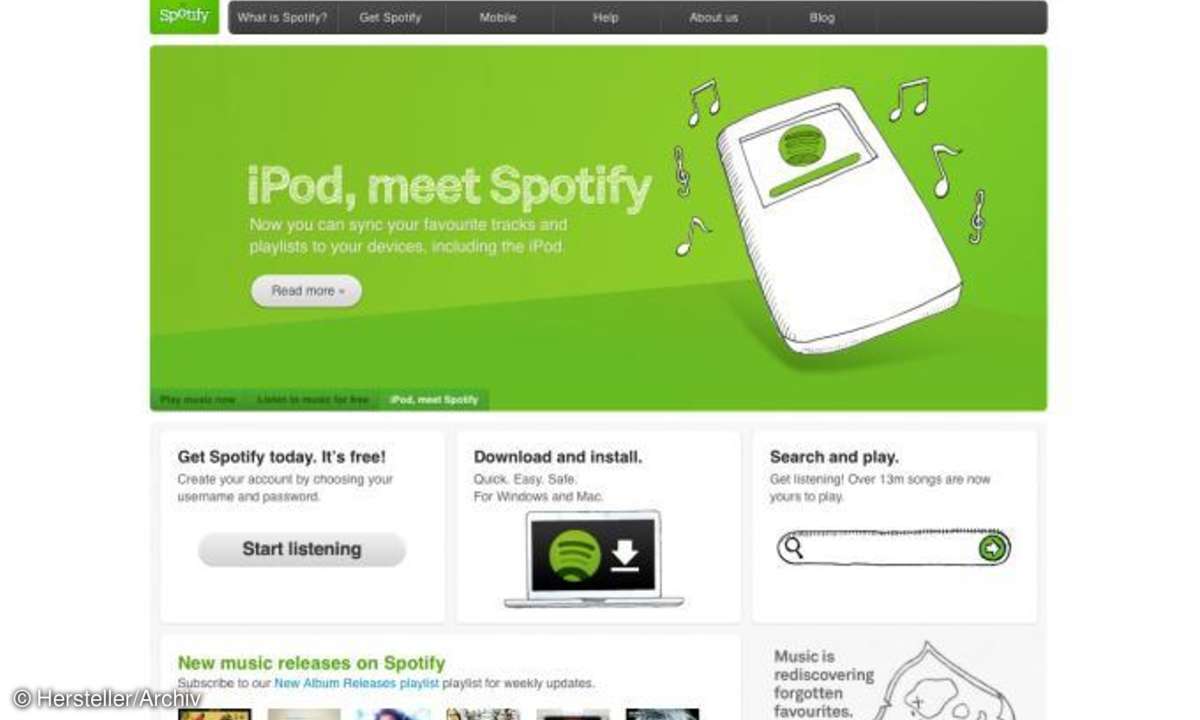 Spotify Musik-Streaming