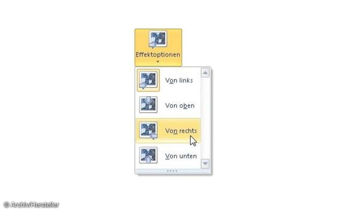 PowerPoint 2010 Effekte