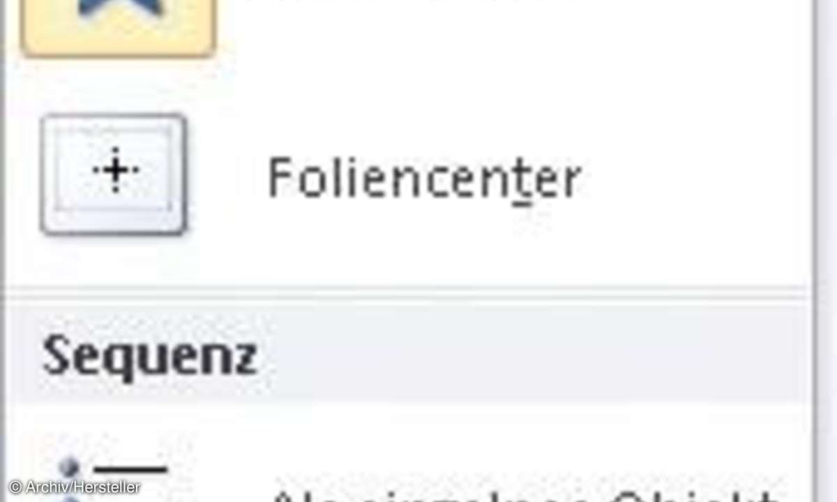 PowerPoint 2010 Animationseffekte Ablauf