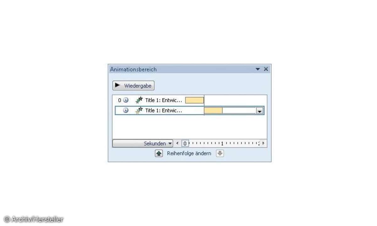 PowerPoint 2010 Animationseffekte