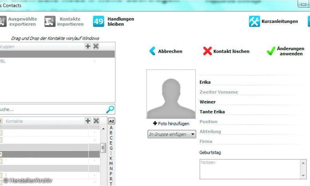 CopyTrans Contacts