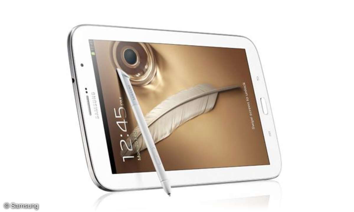 Samsung Galaxy Note 8.0 im Test: Wir haben den Konkurrenten des iPad mini im Test.