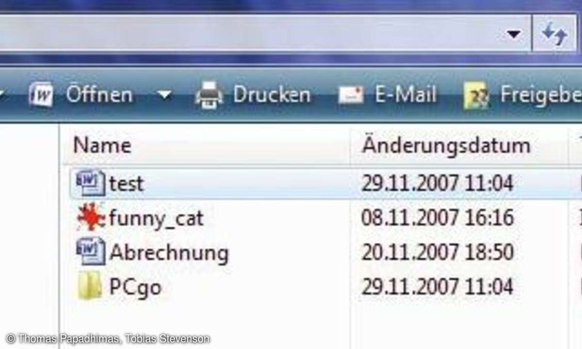 Windows Vista: Brennfunktion