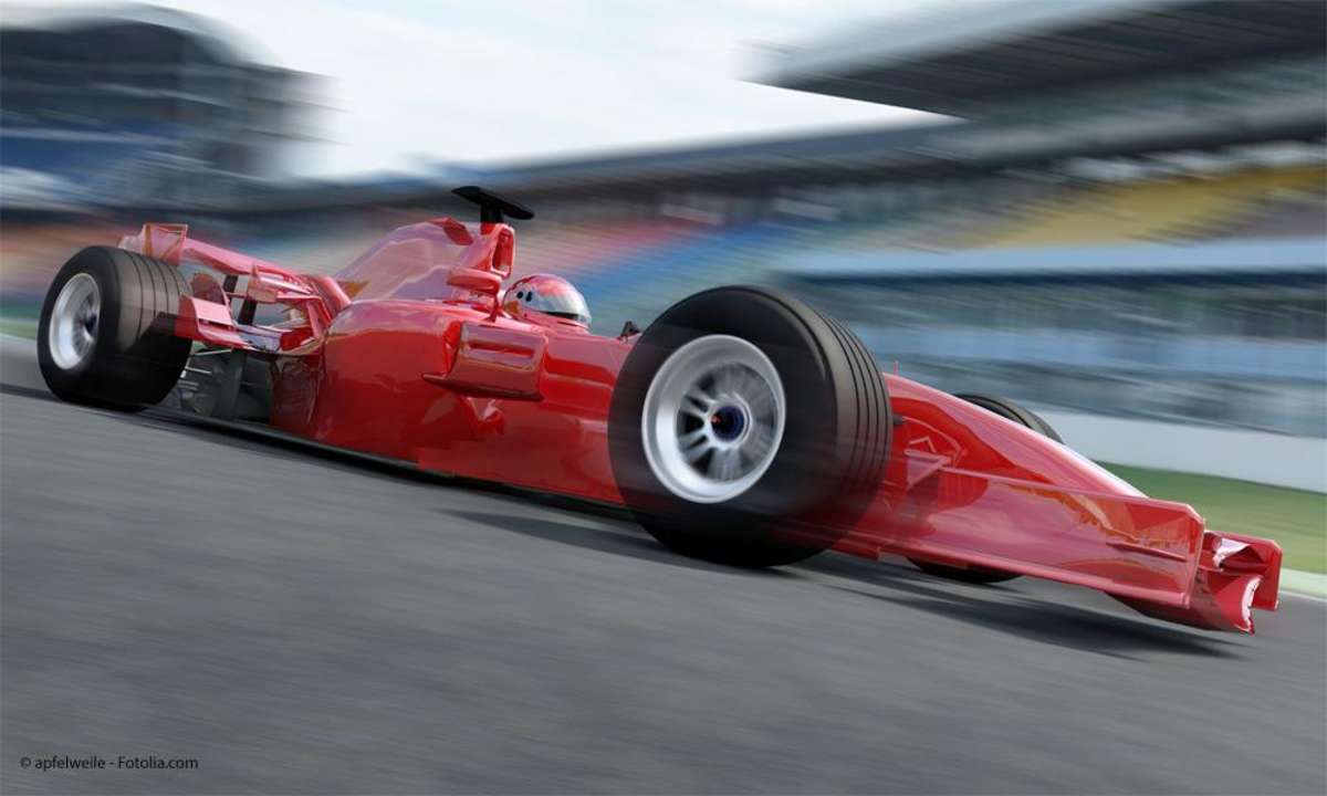 Formel 1 Rennwagen