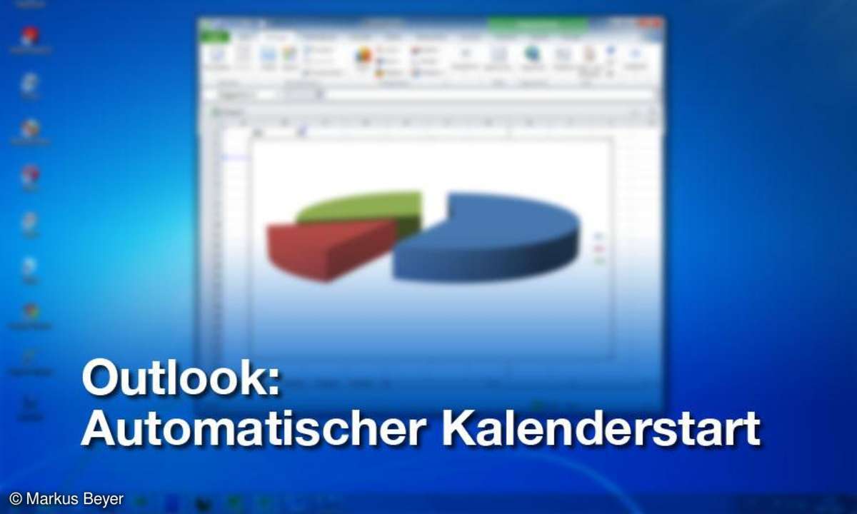 Outlook: Automatischer Kalenderstart