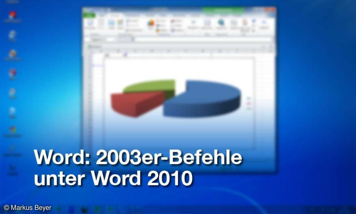 Word: 2003er-Befehle unter Word 2010