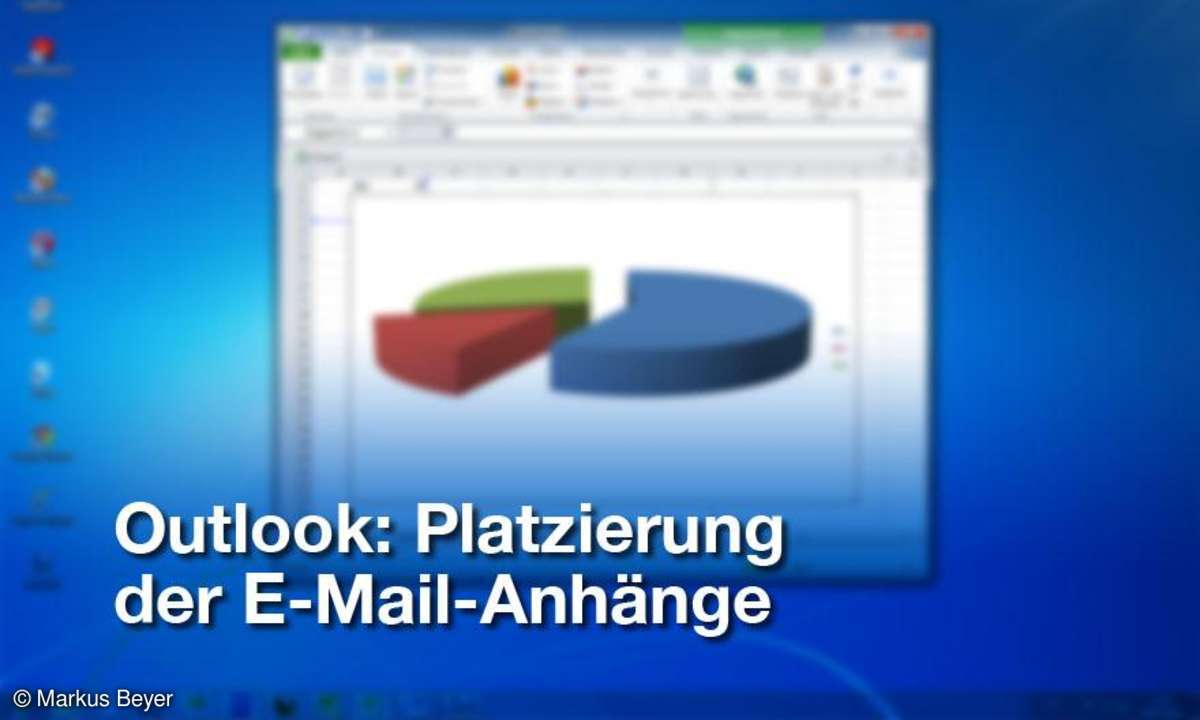 Outlook: Platzierung der E-Mail-Anhänge