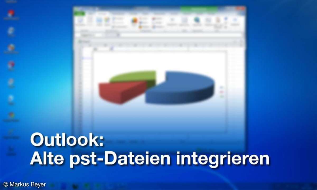 Outlook: Alte pst-Dateien integrieren