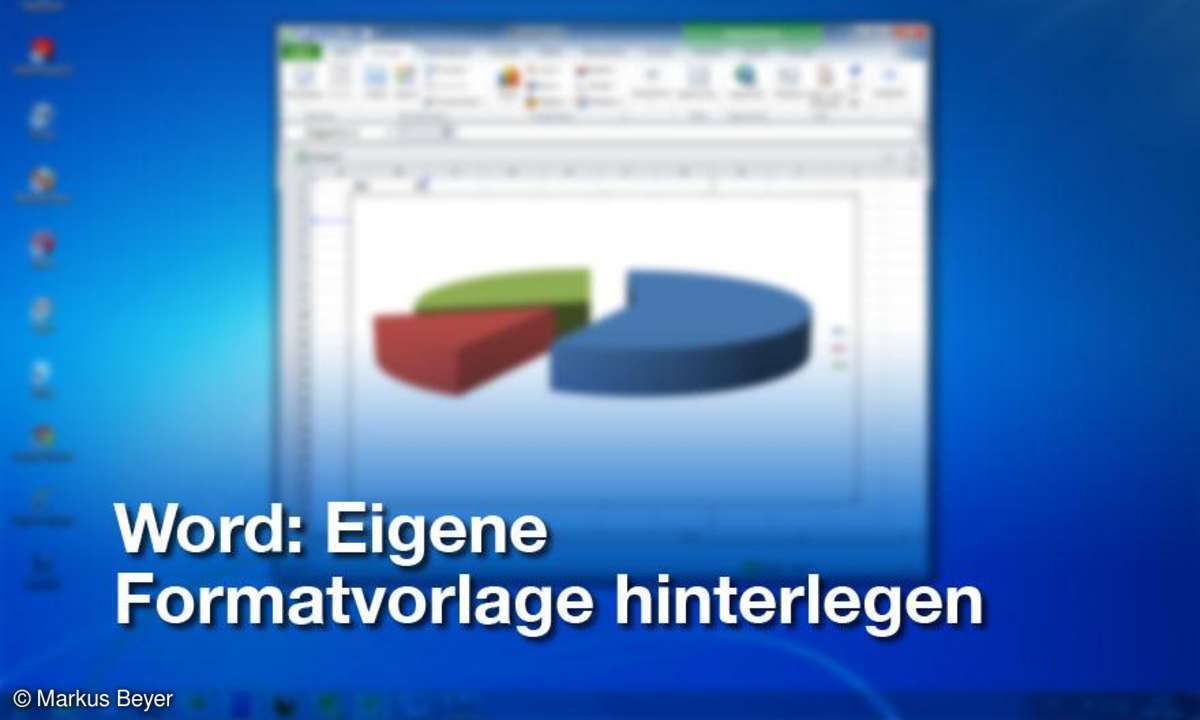 Word: Eigene Formatvorlage hinterlegen