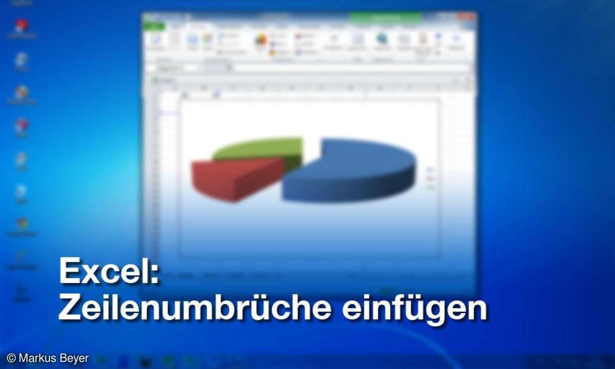 Excel: Zeilenumbrüche einfügen