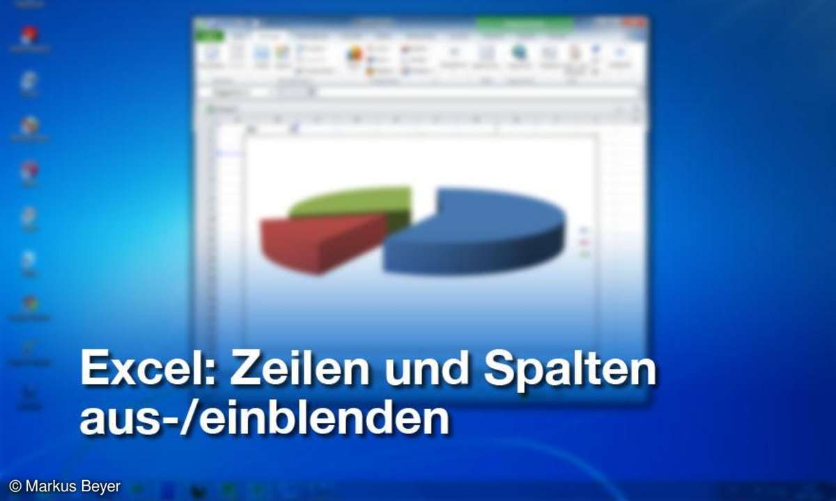 Excel: Zeilen & Spalten aus-/einblenden