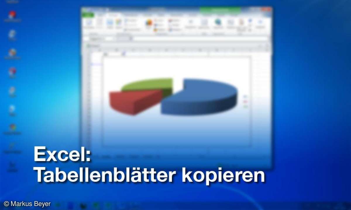 Excel: Tabellenblätter kopieren