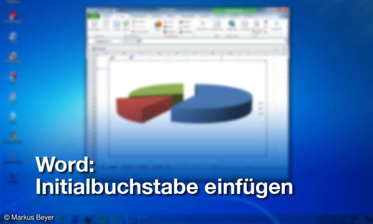 Word: Initialbuchstabe einfügen