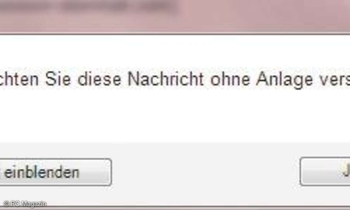 Nützlich und cool: Der Forgotten Attachment Detector warnt Sie davor, Dateianhänge zu vergessen.