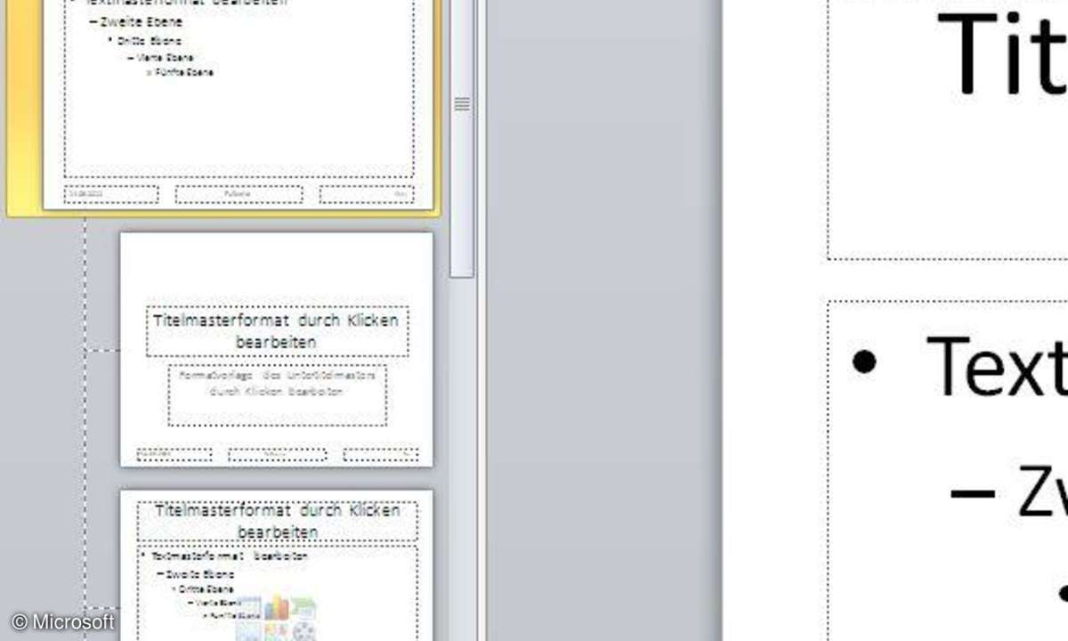PowerPoint-Masterfolien erstellen