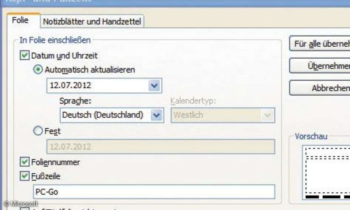 PowerPoint-Masterfolien erstellen