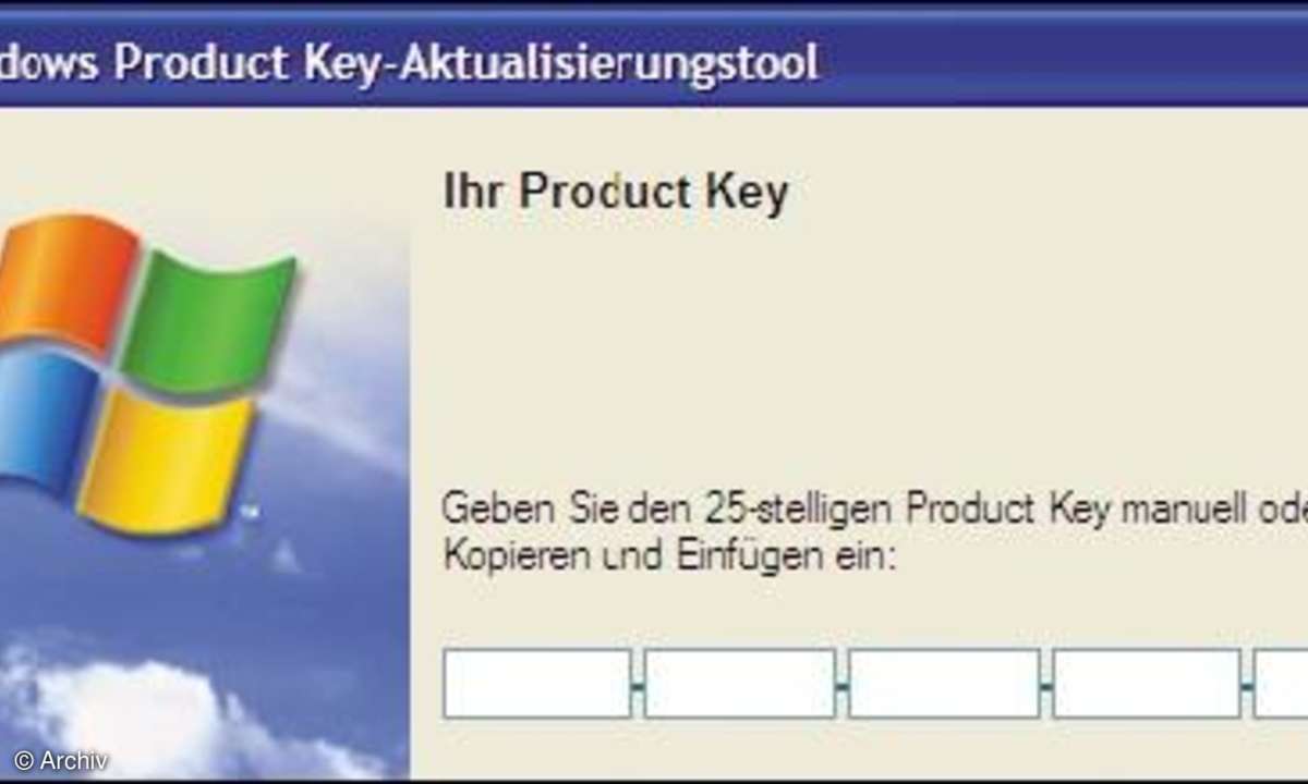 Windows ProductKey Aktualisierungstool