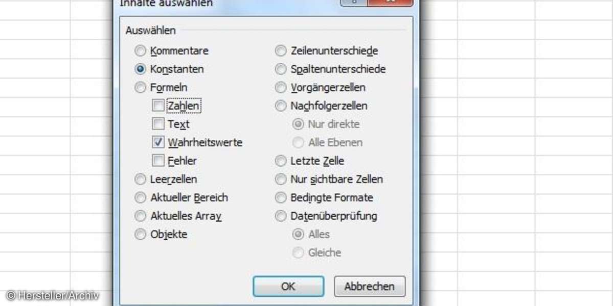 Excel Doppler entfernen