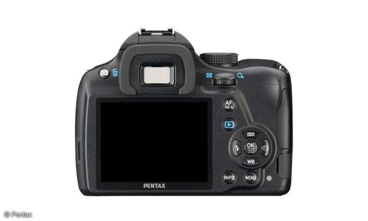 Pentax K-500 - Hinten