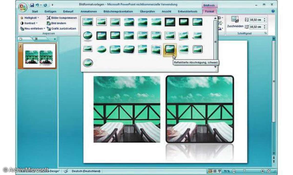 Grafiken mit PowerPoint bearbeiten