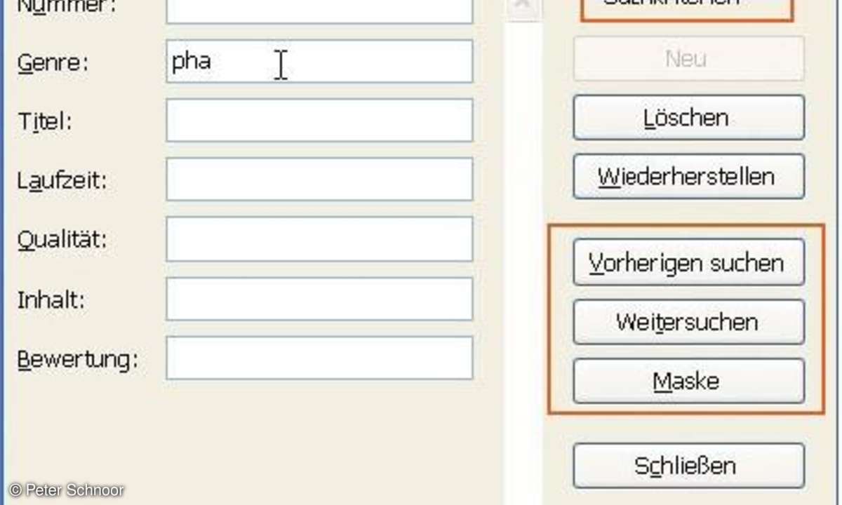 Datenbanken mit Excel