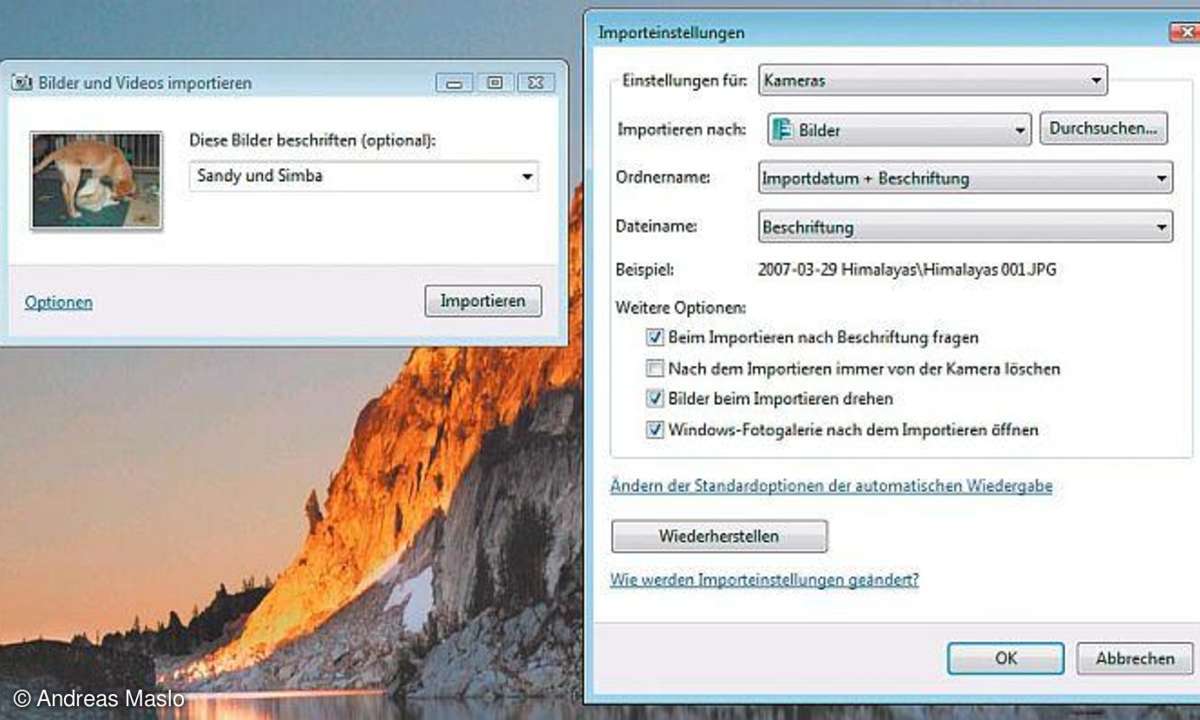 Foto-Management mit Windows Vista