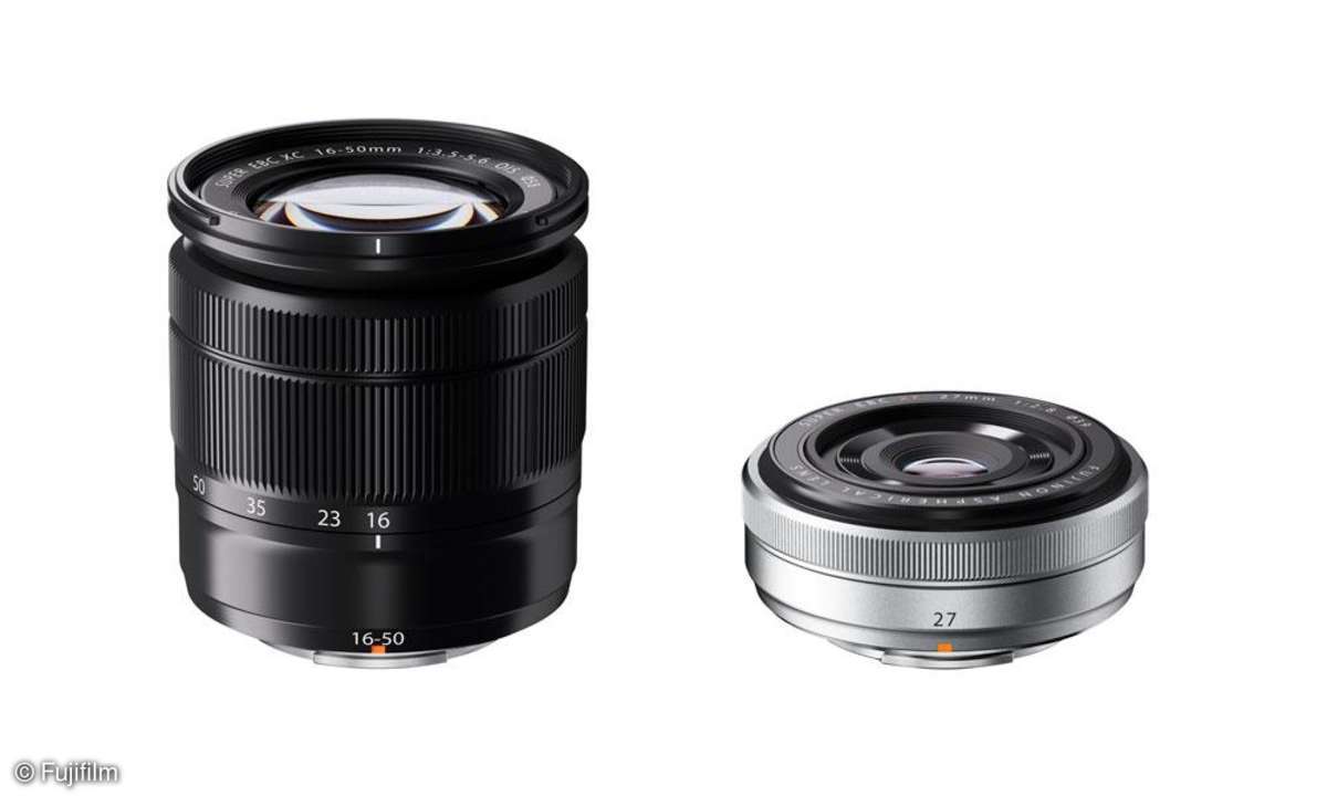 Fujifilm Neue Objektive Standard-Zoom und Pancake