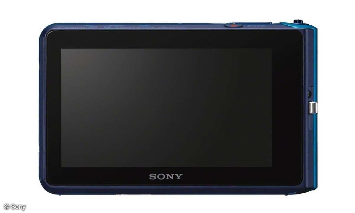 Sony Cybershot DSC-TX30 - hinten