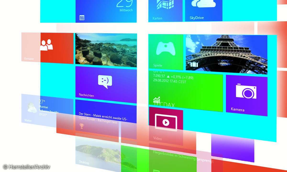 Windows Oberflache 3D