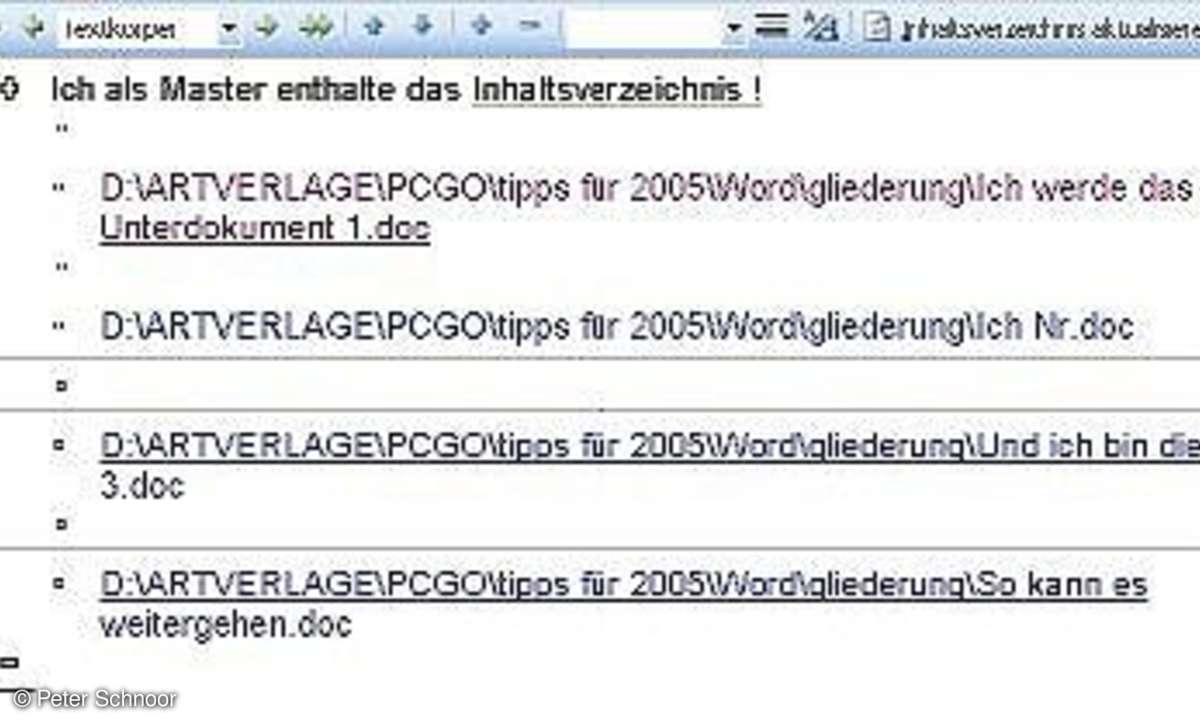 Große Texte meistern mit Word