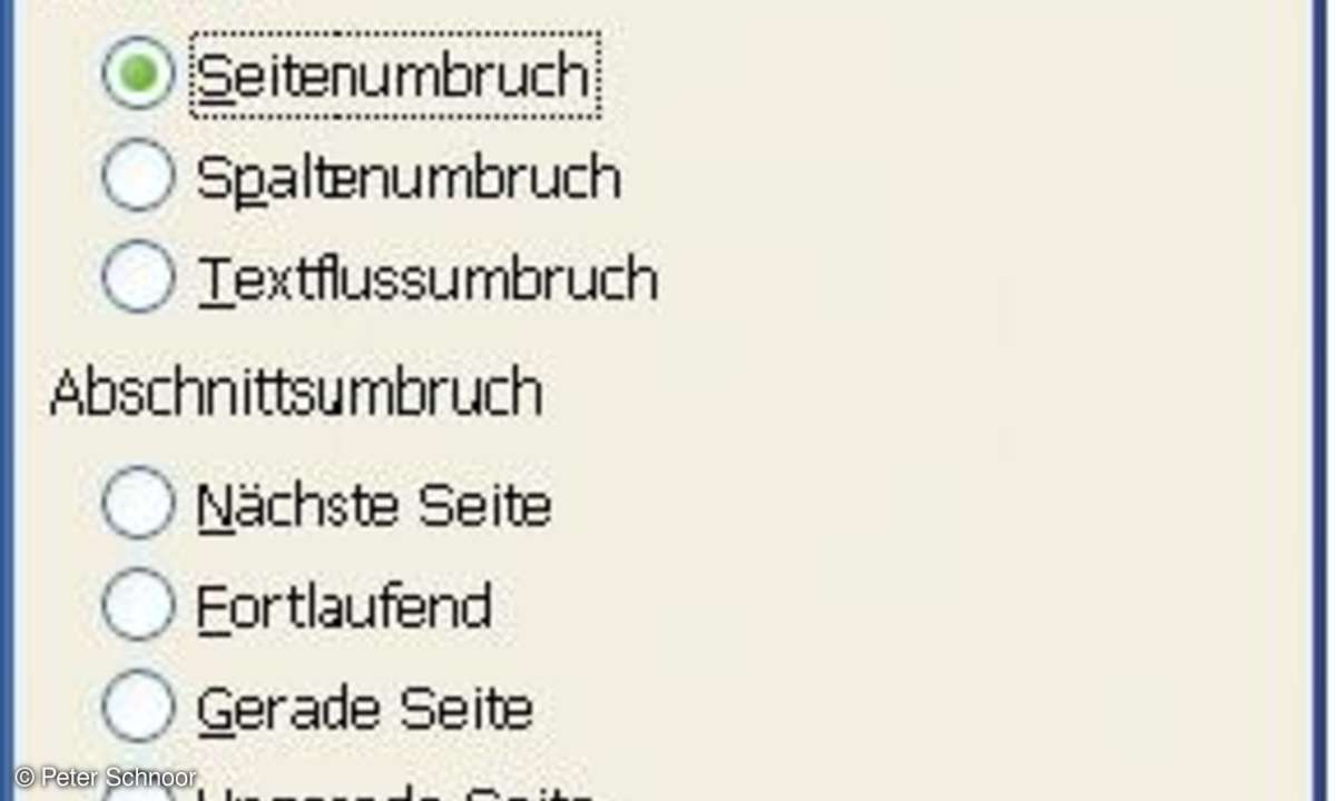 Kopf- und Fußzeilen in Word