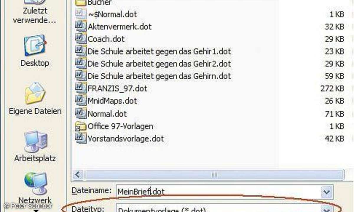 Geschäftsbriefe mit Word