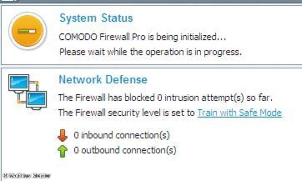 Windows-Freeware: Comodo Firewall Pro