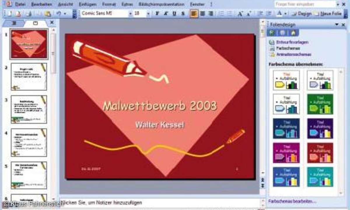 Präsentationen im Profi-Look
