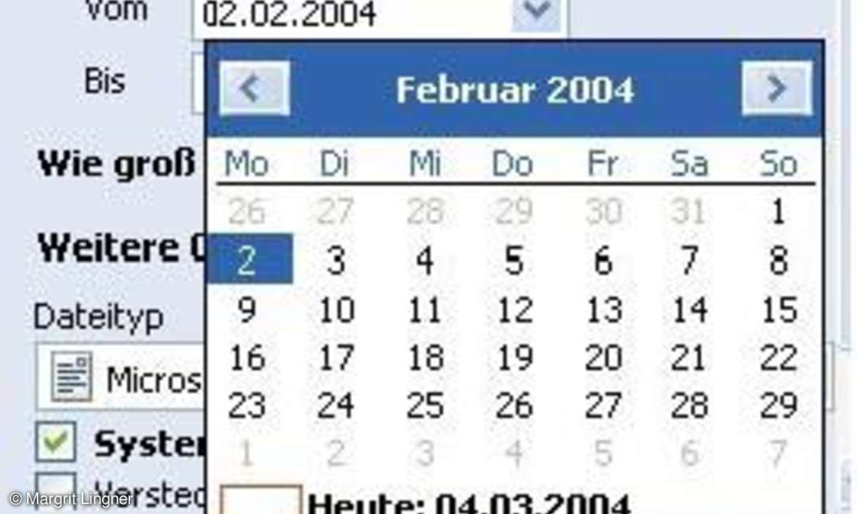 Mit Word Dateien finden