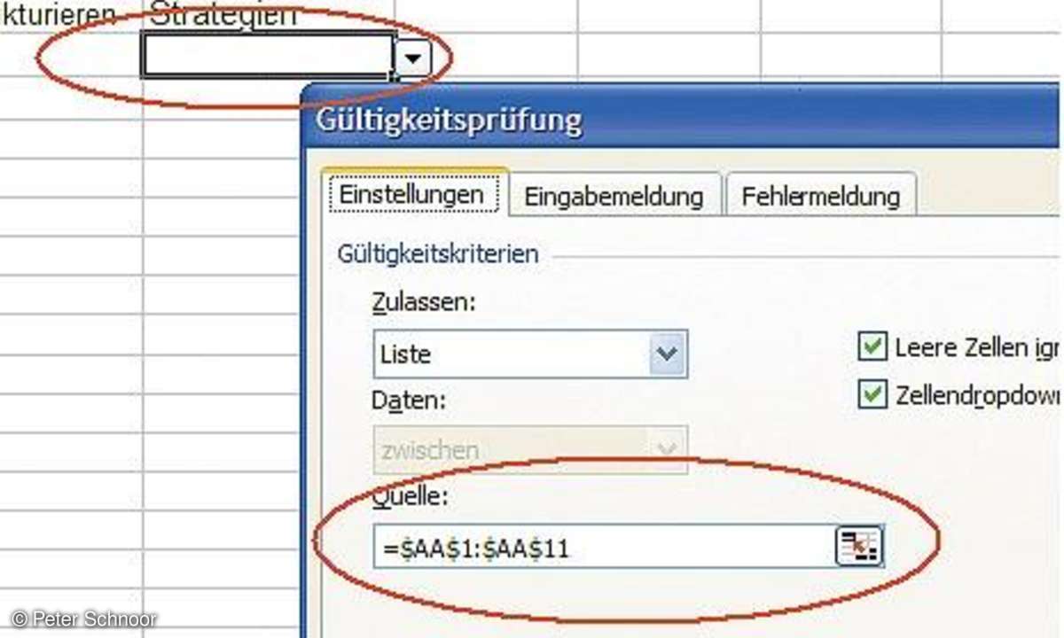 Aufgabenverwaltung mit Excel