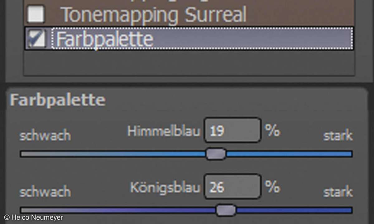 HDR Projects Platin - zusätzliche funktionen