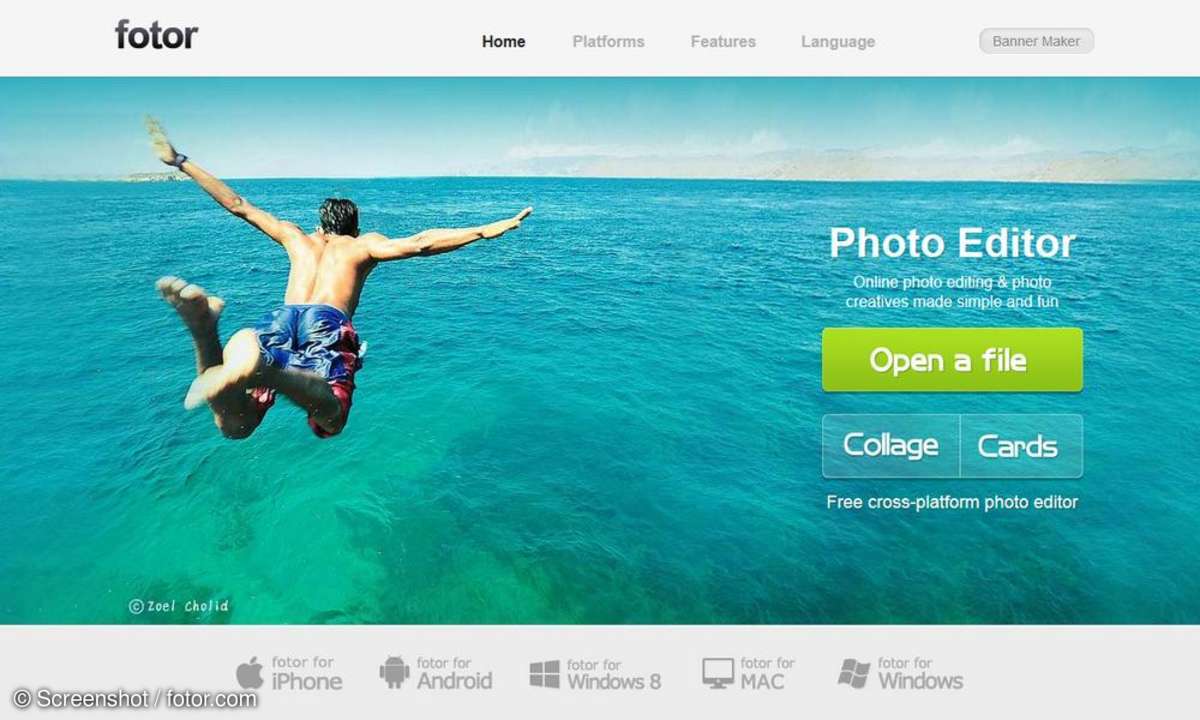 Fotor.com: Wir verraten Ihnen, wie Sie online Bilder bearbeiten können.