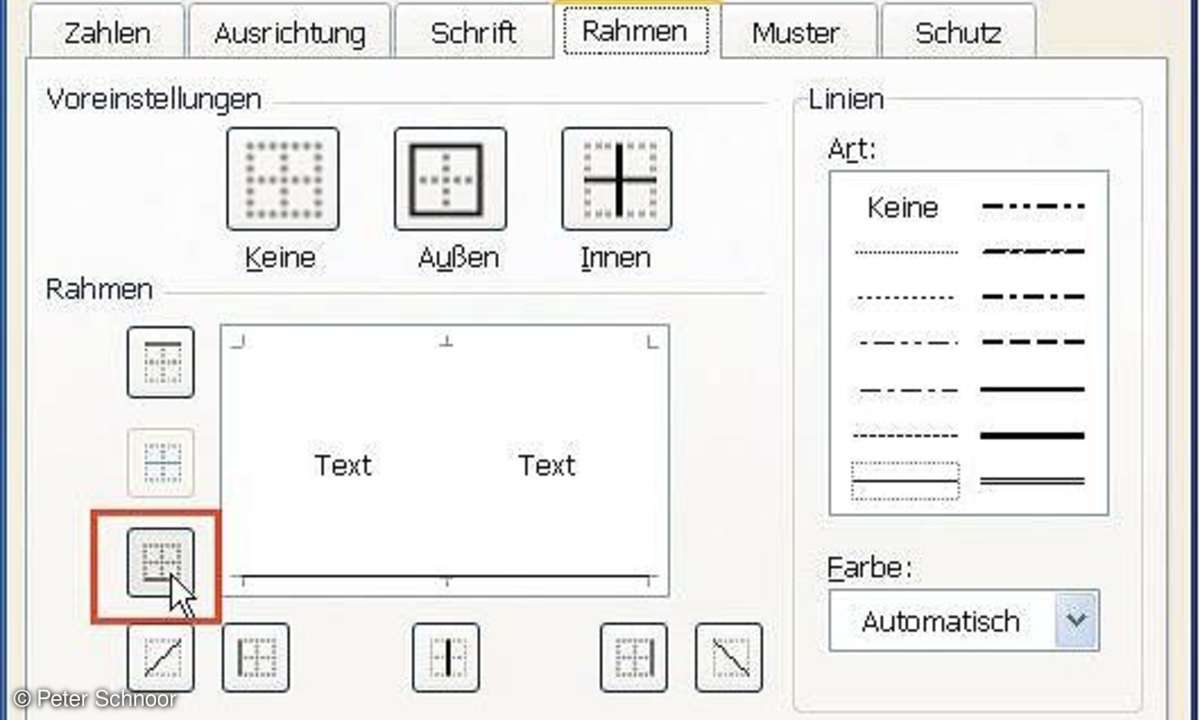 Budgetplanung mit Excel
