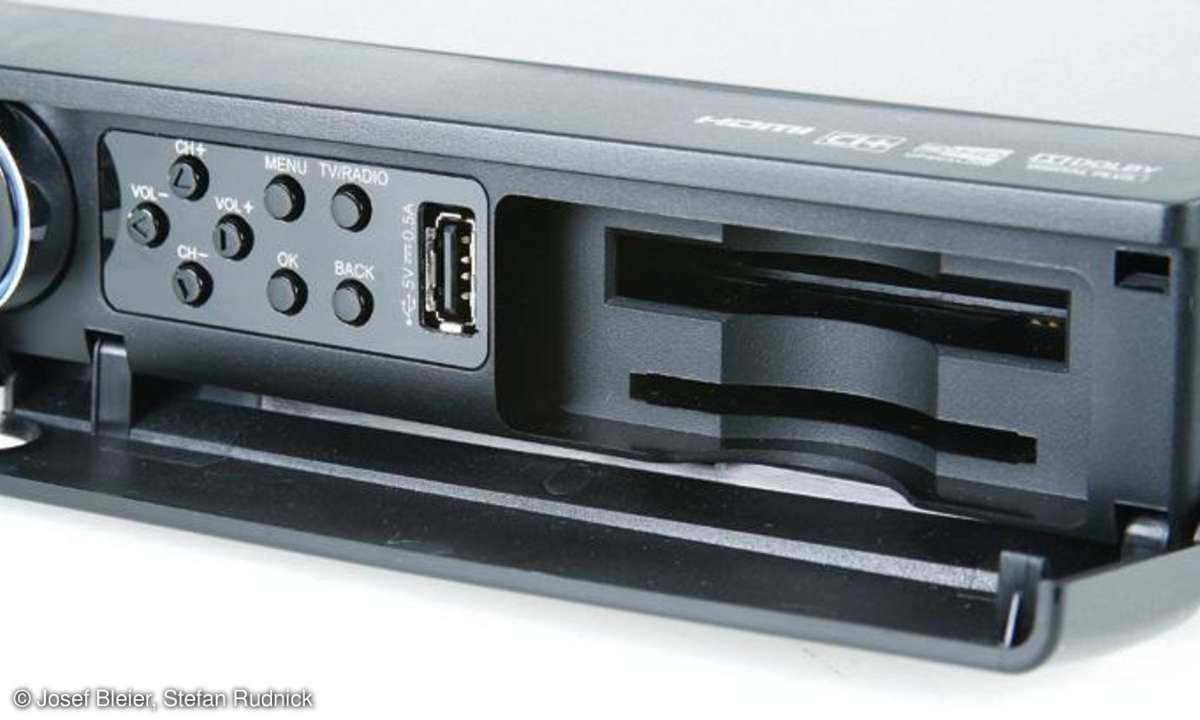 Humax iCord Cable, sat-receiver, slots