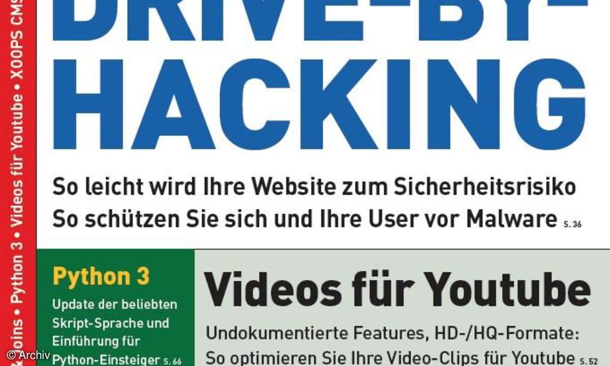 Cover Internet Magazin 8/2009