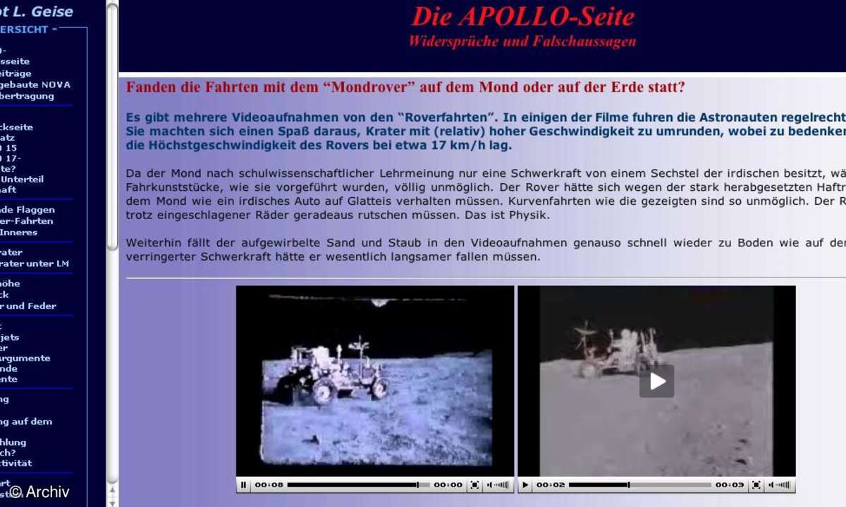 Coole Sites: Verschwörer im Internet
