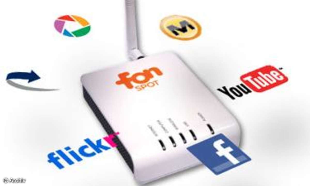 WLAN-Sharing mit dem Internet-Anbieter FON