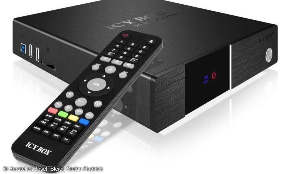 Netzwerkmultimedia-Player ICY BOX IB-MP3011Plus