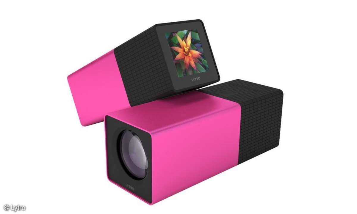 Lytro Kamera in Pink