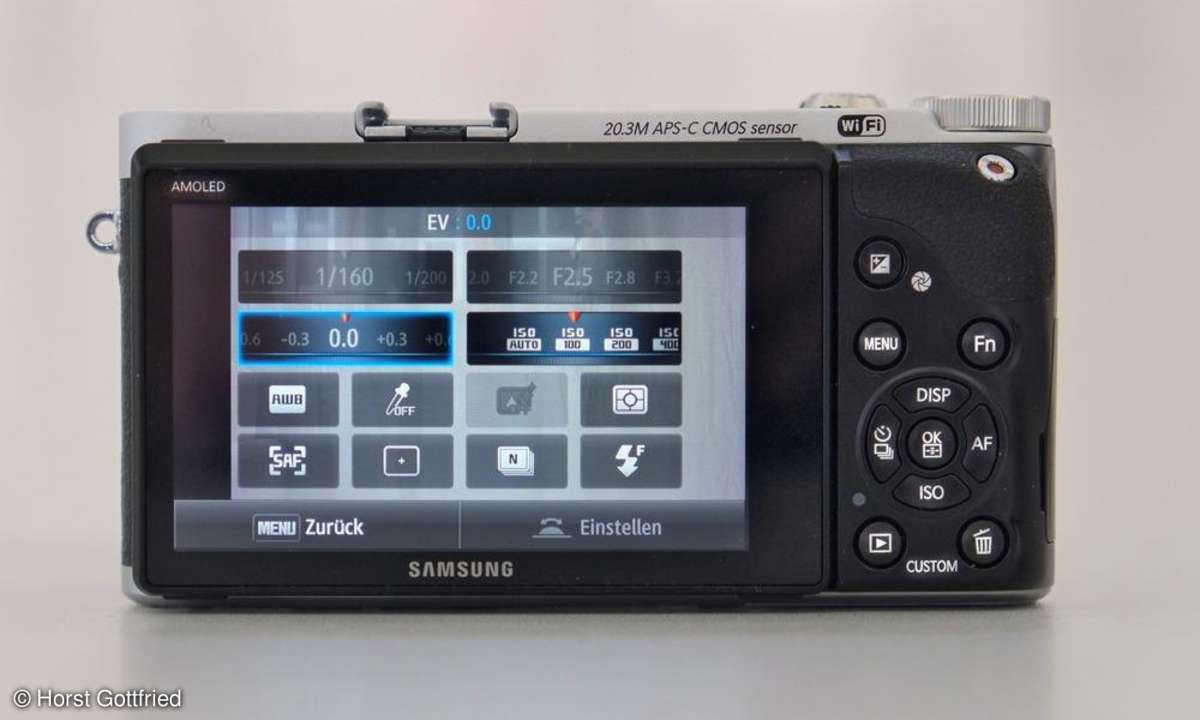 Samsung NX-300 - Bedienung