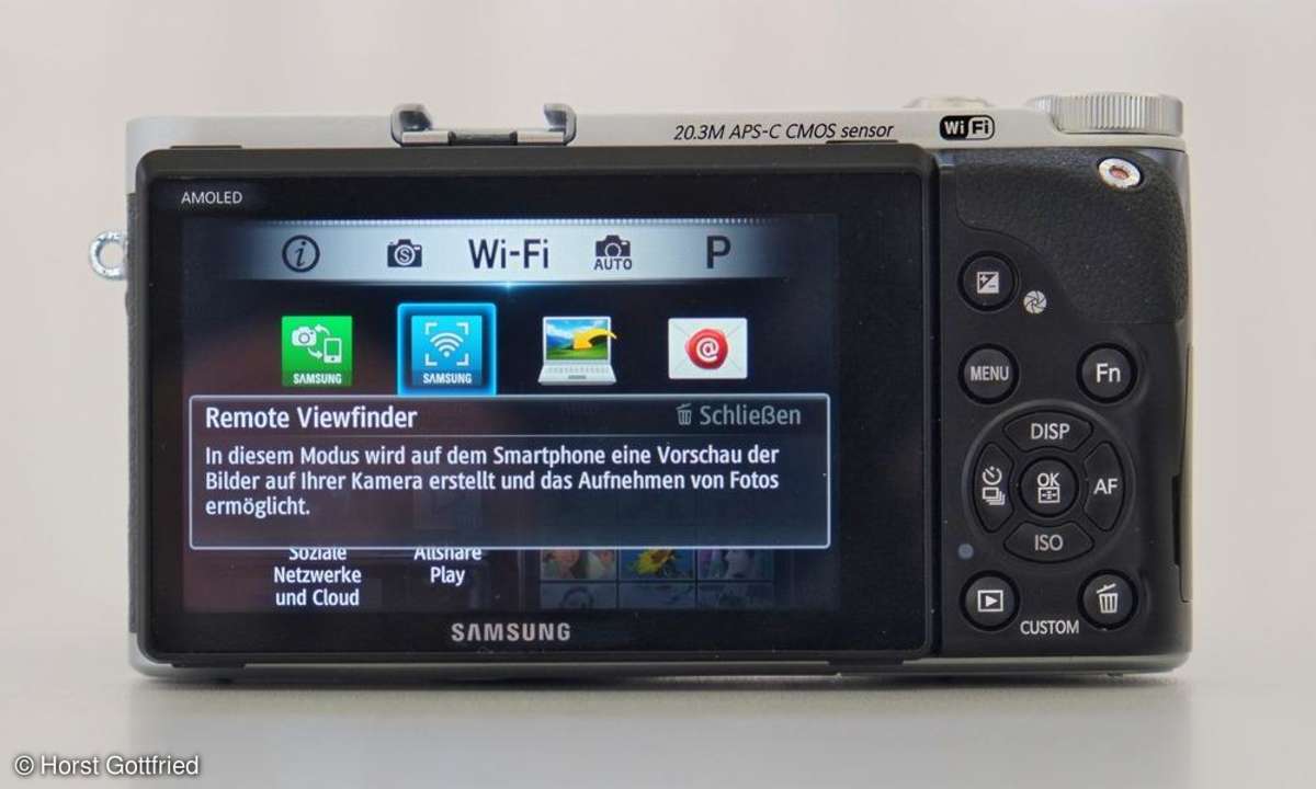 Samsung NX 300 - Remote Viewfinder App