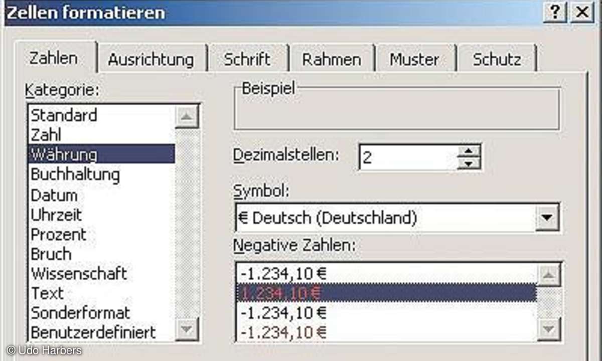Importieren und exportieren in Excel